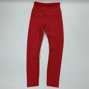 NWT HOLLY LEGGINGS RED